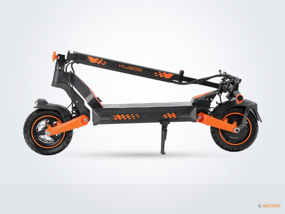 KUGOO F3 Plus — в сложенном виде